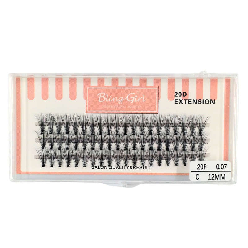 Bling Girl 20P Extention Fan Eyelashes