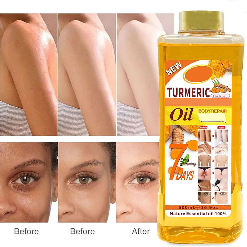 Veetgold Turmeric Super Whitening Body Repair Oil 200ml
