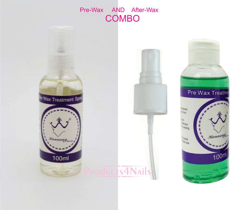 Pre-Wax AND After-Wax Treatment Spray and Oil 100ml Konsung