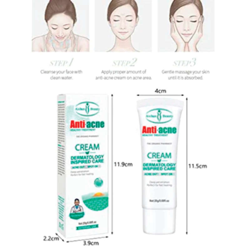 Aichun Beauty Anti-Acne Cream 20g - AC2001