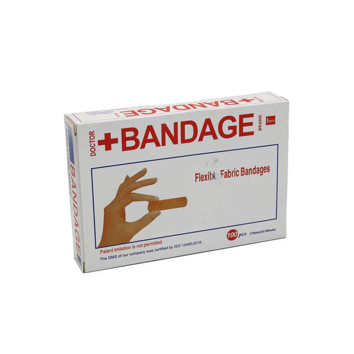 Bandage Flexible Fabric Bandages 100 pcs