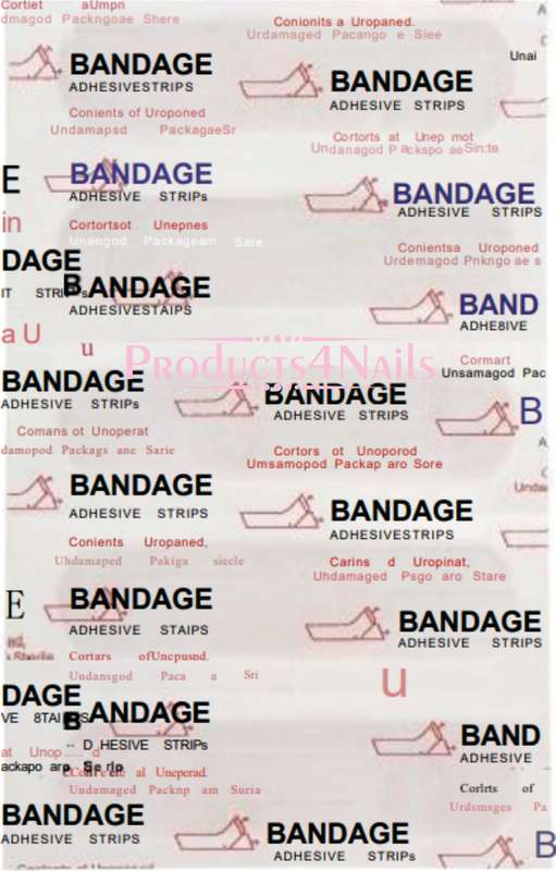 Bandage Flexible Fabric Bandages 100 pcs