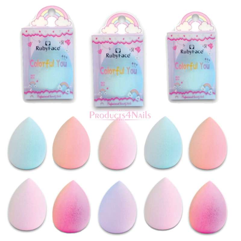Makeup Sponge - Beauty Blender -  Ruby Face - Colorful You