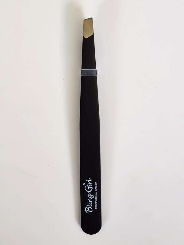 Bling Girl Eyebrow Tweezer Pointed Slant