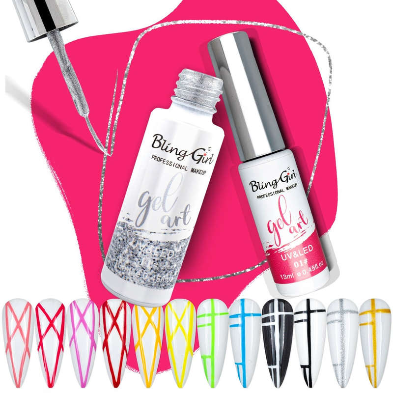 Bling Girl Gel Art UV & LED Gel Polish - LINER GEL