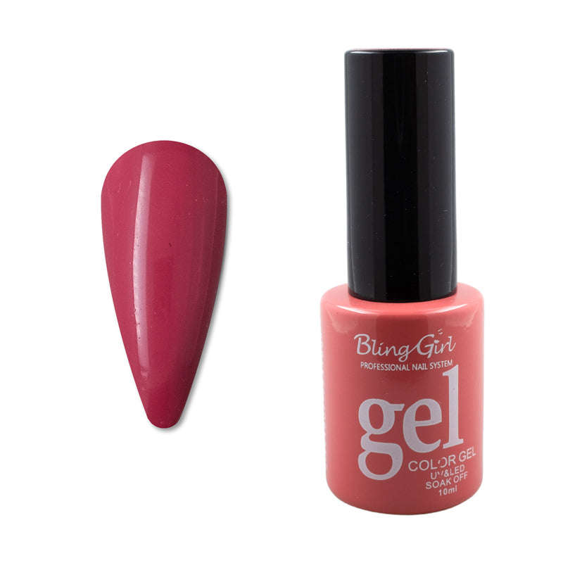 Bling Girl Gel Smalto Soak Off UV/LED 10ml (ROUND BOTTLE) Full Colour Chart