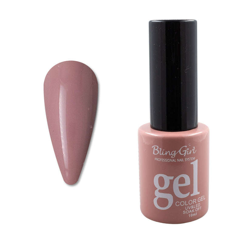 Bling Girl Gel Smalto Soak Off UV/LED 10ml (ROUND BOTTLE) Full Colour Chart