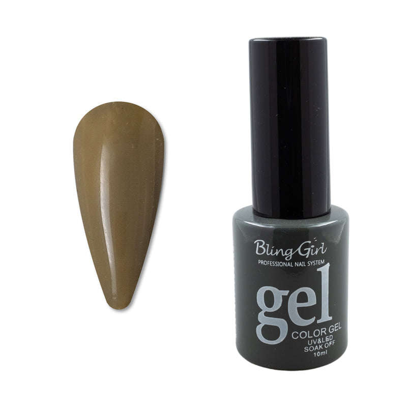 Bling Girl Gel Smalto Soak Off UV/LED 10ml (ROUND BOTTLE) Full Colour Chart