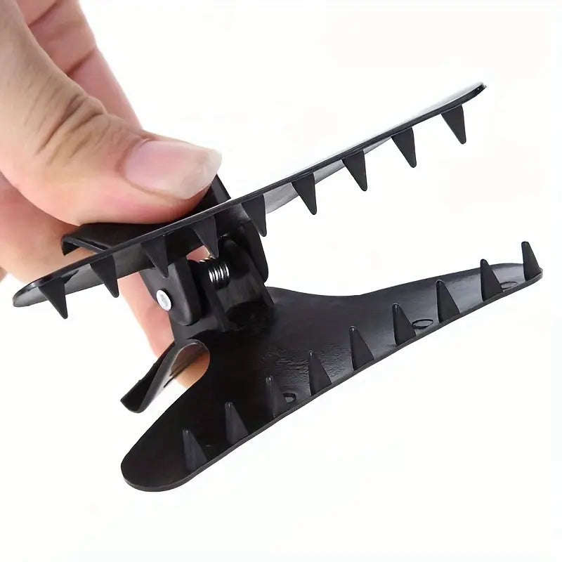 Butterfly Hair Clips 12pcs Elegant Black