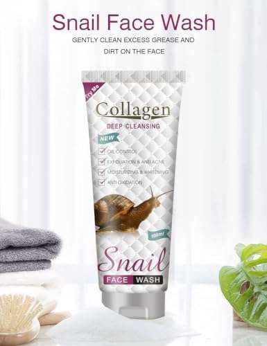 Collagen Snail Face Wash 100ml Pei Mei - PM6911-AC