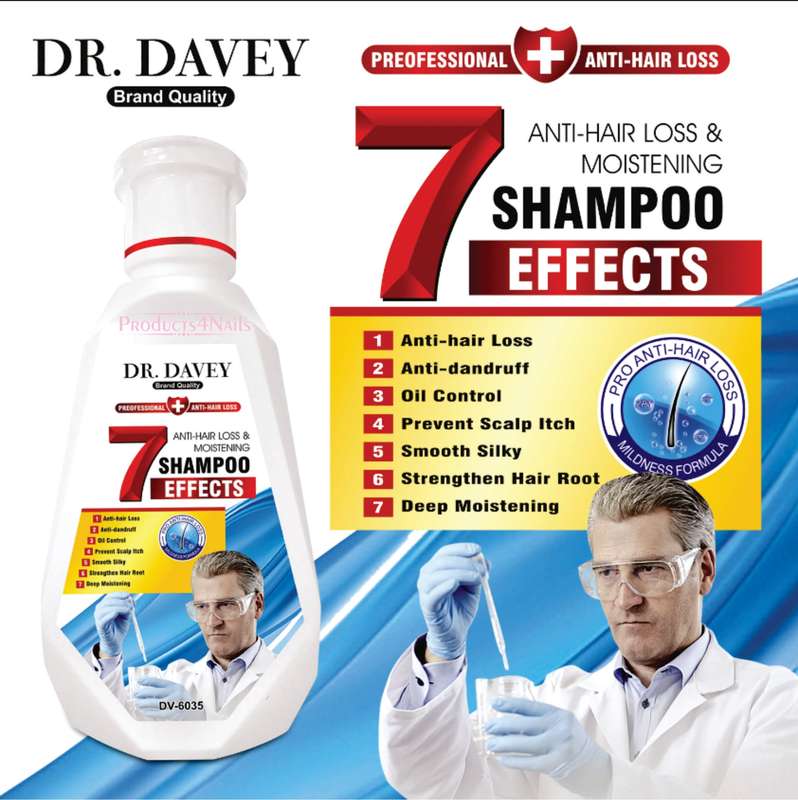 DR.DAVEY Anti-Hair Loss and Moistening Shampoo Anti-dandruff Oil Control Hair Shampoo - DV6035