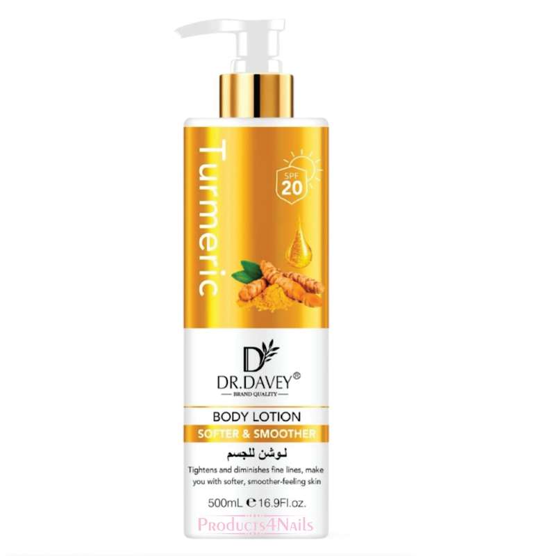 Dr. Davey Turmeric Body Lotion Softer & Smoother DV-6712