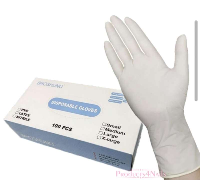 Disposable Gloves None-Medical 100 Pieces VERY HIGH QUALITY (BAOSHULI)