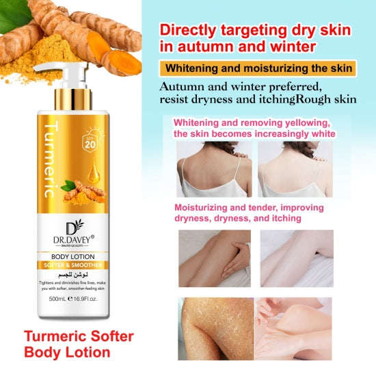 Dr. Davey Turmeric Body Lotion Softer & Smoother DV-6712