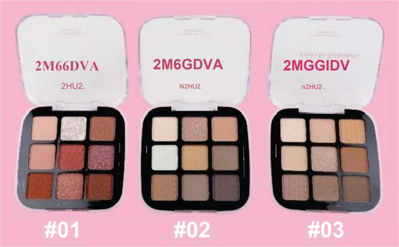 EYESHADOW SWEETDAY 9 Colours - UES001-2