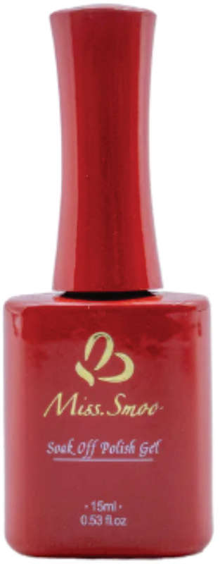 Miss Smoo Soak Off Polish Gel 15ml - FLAT BOTTLE