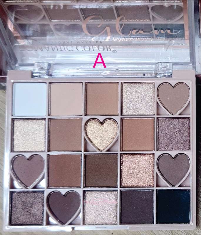Glam Eyeshadow Palette 20 pieces - Romantic Colour Makeup - RC6914