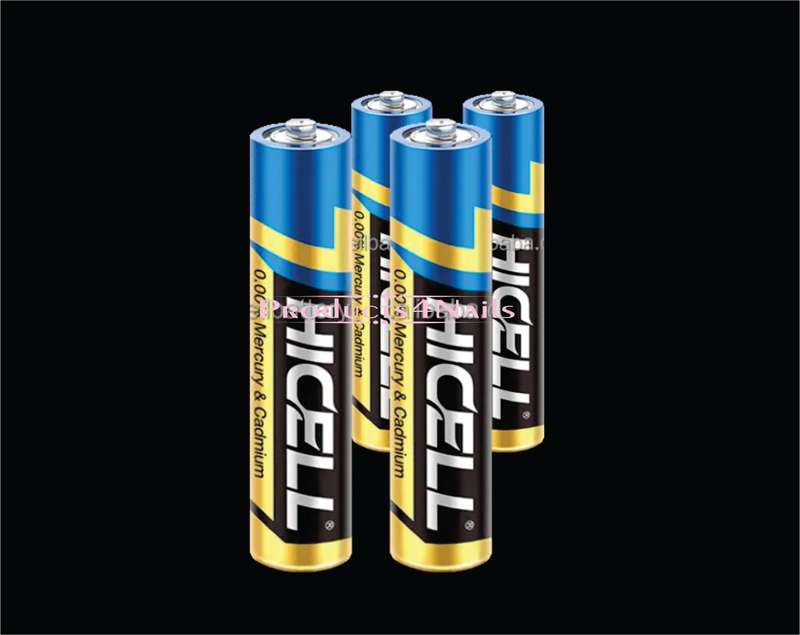 HICELL 1.5vaa Alkaline Battery AA & AAA - 4 PACK
