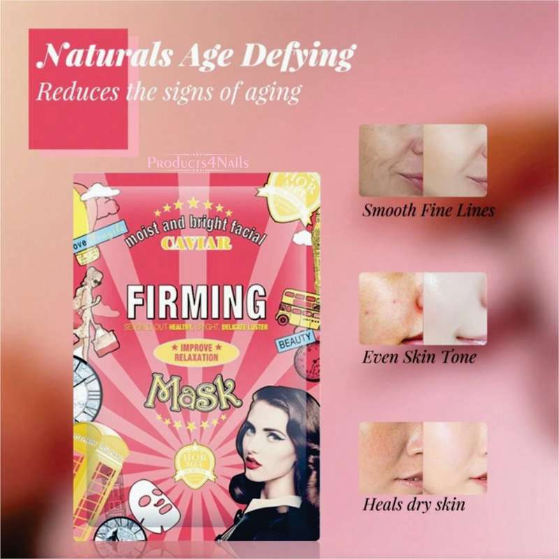 Hemeiel Face Firming Mask Caviar Essence Wrinkle Moisturizing Skin Care
