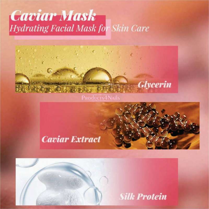 Hemeiel Face Firming Mask Caviar Essence Wrinkle Moisturizing Skin Care