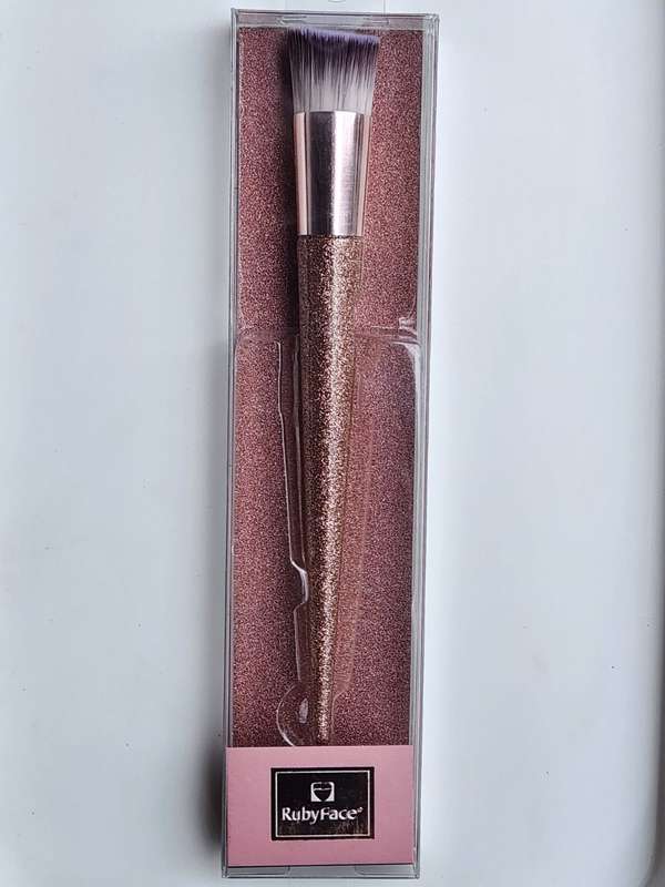 Makeup Brush Flat Top, Round Foundation Brush - Ruby Face JC46