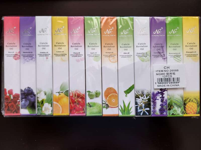Cuticle Oil Pen - Honey Nail mix flavours for Nails and Toes with Vitamins B-5