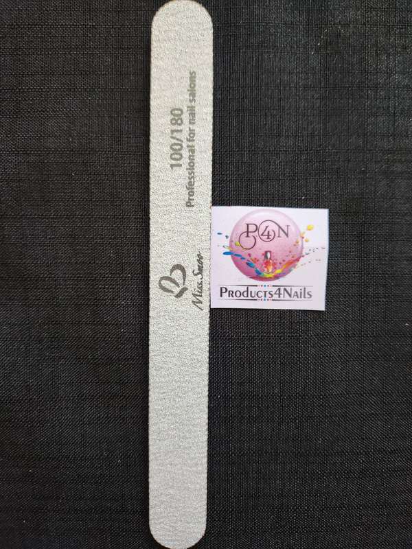 Miss Smoo Nail File 100/180 Straight (Lose)
