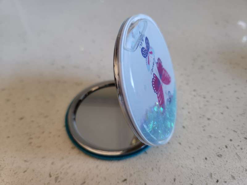 Makeup Compact Mirror (HIGH QUALITY PRODUCT) Butterfly