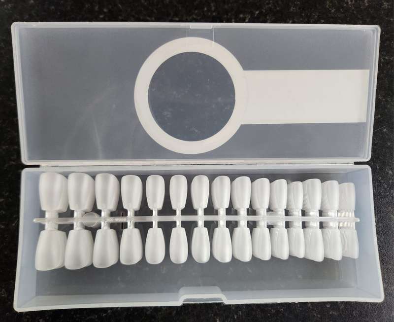 NAILS SHORT SQUARE Soft Gel Tips Full Coverage Tips 300pcs (SSQ)