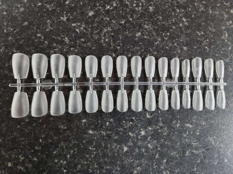 NAILS SHORT SQUARE Soft Gel Tips Full Coverage Tips 300pcs (SSQ)