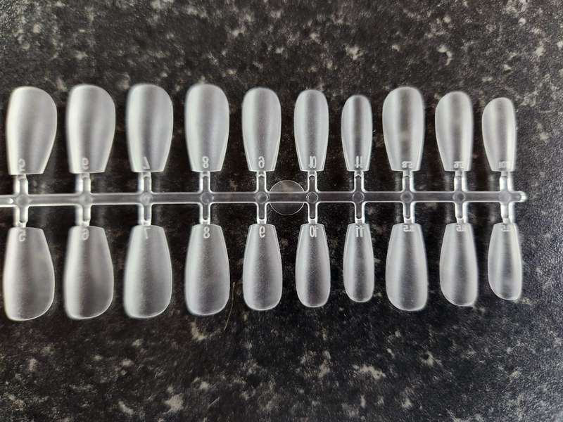 NAILS SHORT SQUARE Soft Gel Tips Full Coverage Tips 300pcs (SSQ)