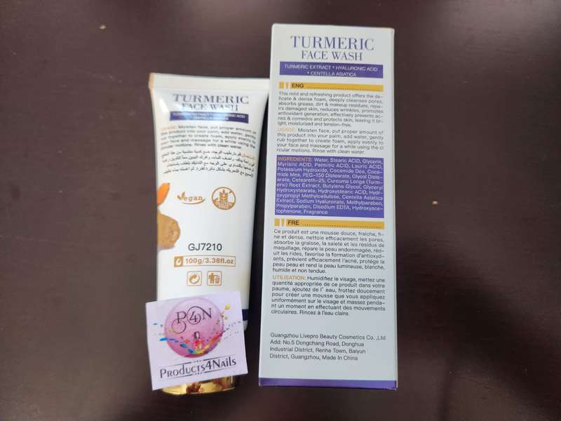 Turmeric Foam Face Wash - Guanjing 100ml