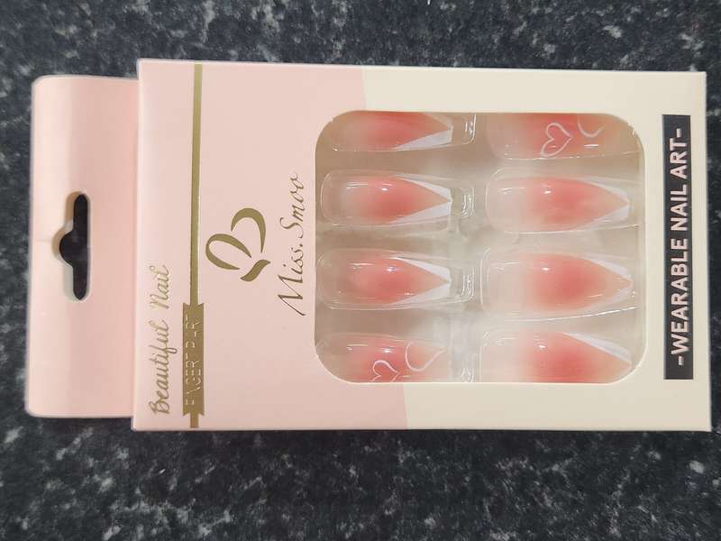 Press On Nails from Miss Smoo - Hearts