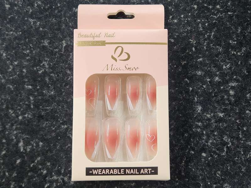 Press On Nails from Miss Smoo - Hearts