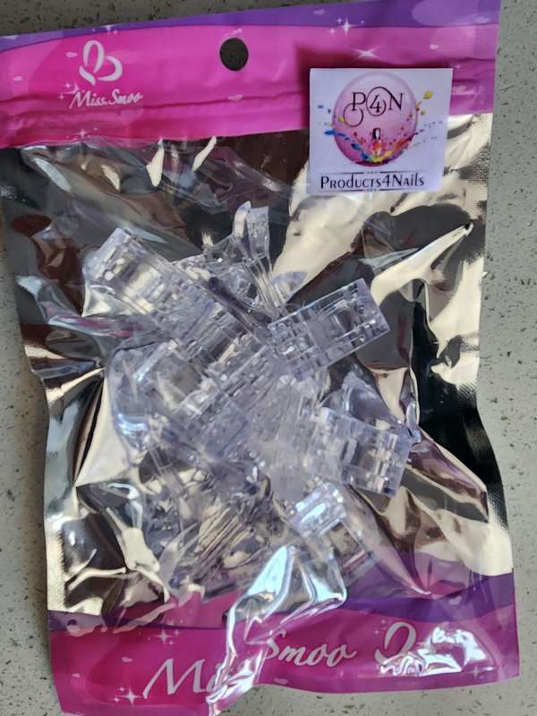 Nail Clear Clip for Poly Gel 10pcs in Bag