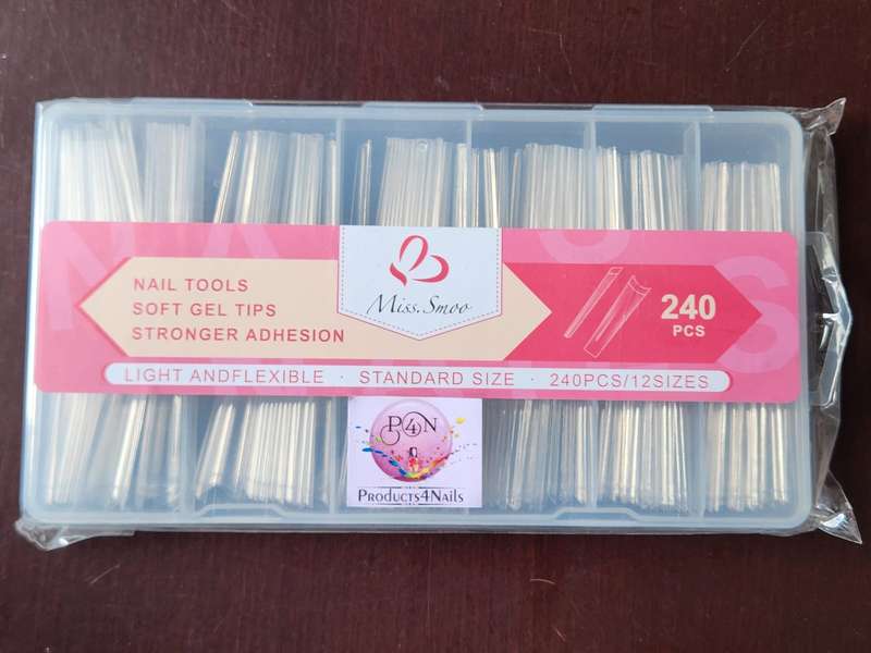 Extra/Standard Long Coffin Nail Tips 240pcs