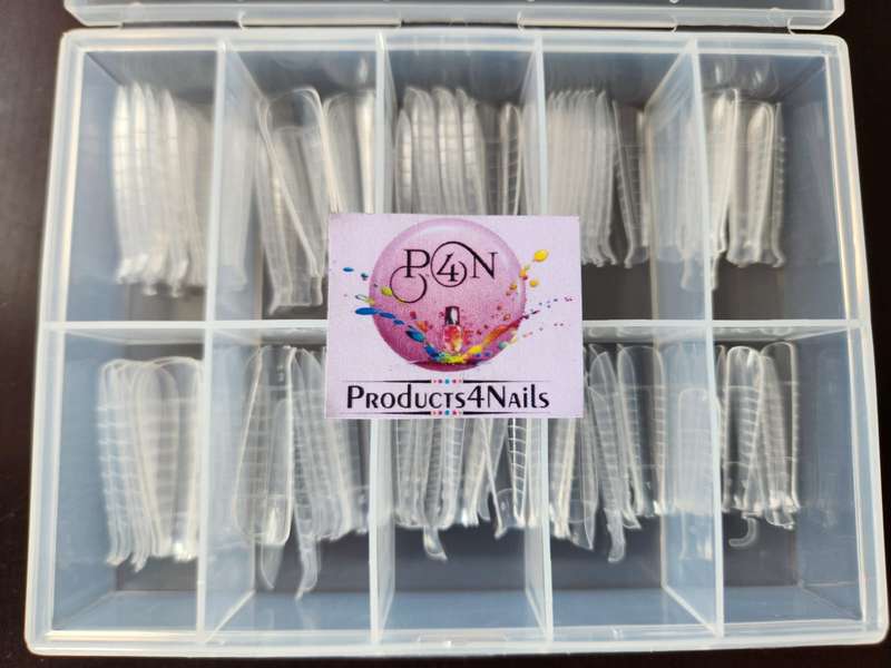 Poly Gel False Nail TEARDROP Shape Tips 120Pcs REUSABLE - Miss Smoo