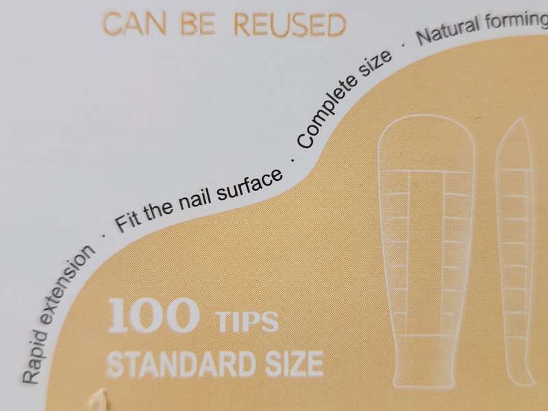 Poly Gel False Nail ALMOND Shape Tips 120Pcs Reusable - Miss Smoo
