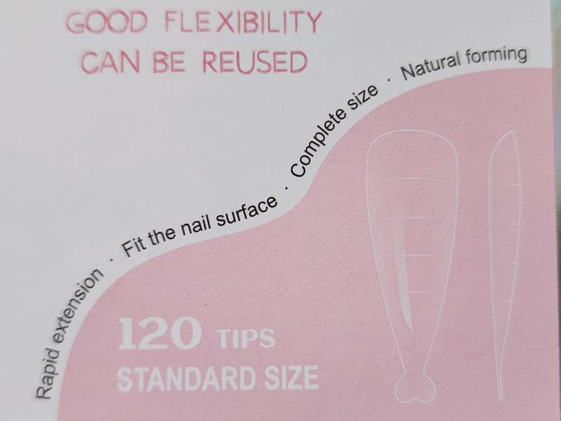 Poly Gel False Nail TEARDROP Shape Tips 120Pcs REUSABLE - Miss Smoo