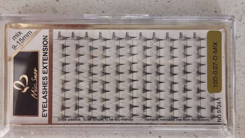 Miss Smoo Eye lash 10D 0.07D MIX (9 - 15mm)