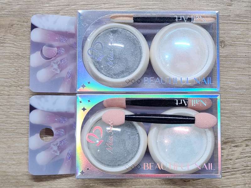 CHROME Powder 4pcs MIX (BEAUTIFY NAIL ART)