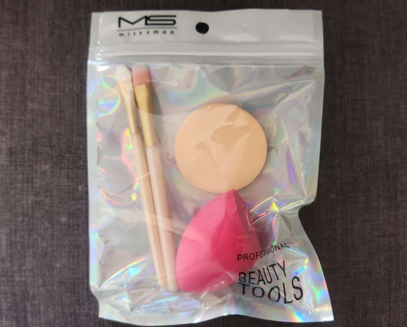 Makeup Sponge and brush set 4pcs