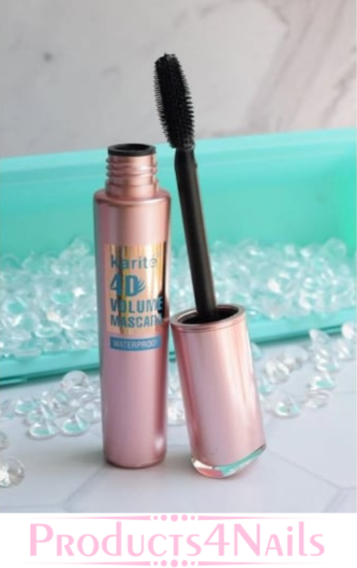 Karite 4D Volume Mascara Waterproof 24 Hour Long Lasting 15ml