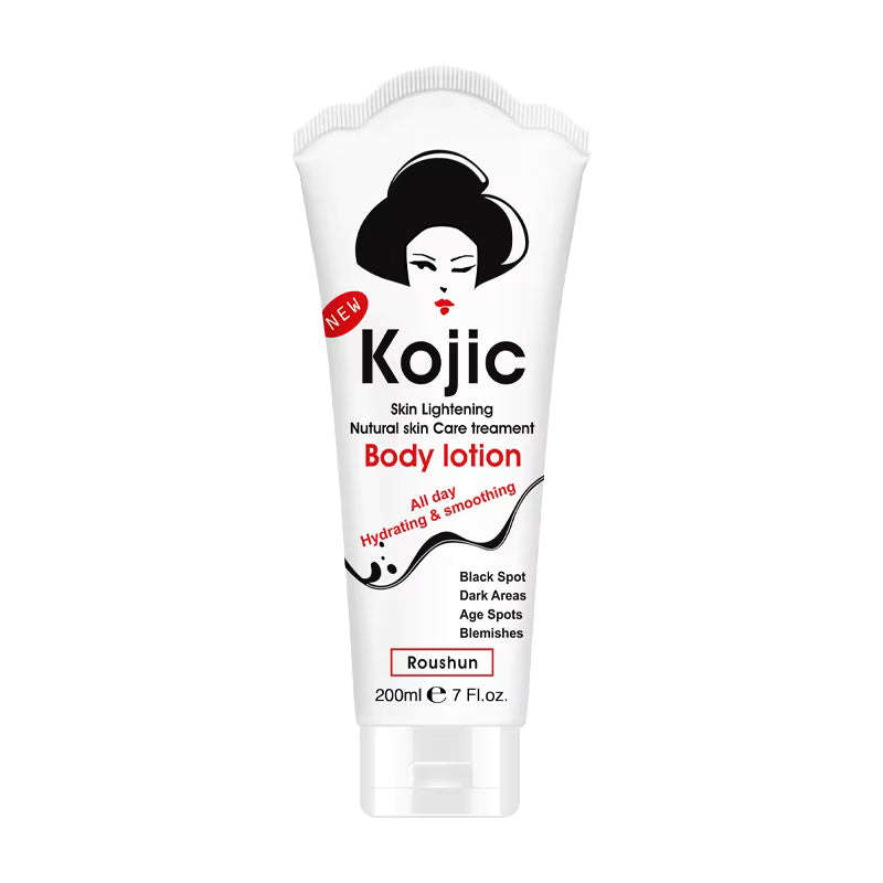 Roushun Kojic Body Lotion Skin Lightening Natural Skin Care Treatment 200ml (RS-30645)