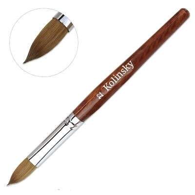 Kolinsky Sable Hair Acrylic Brush  #04, #06, #08, #10, #12