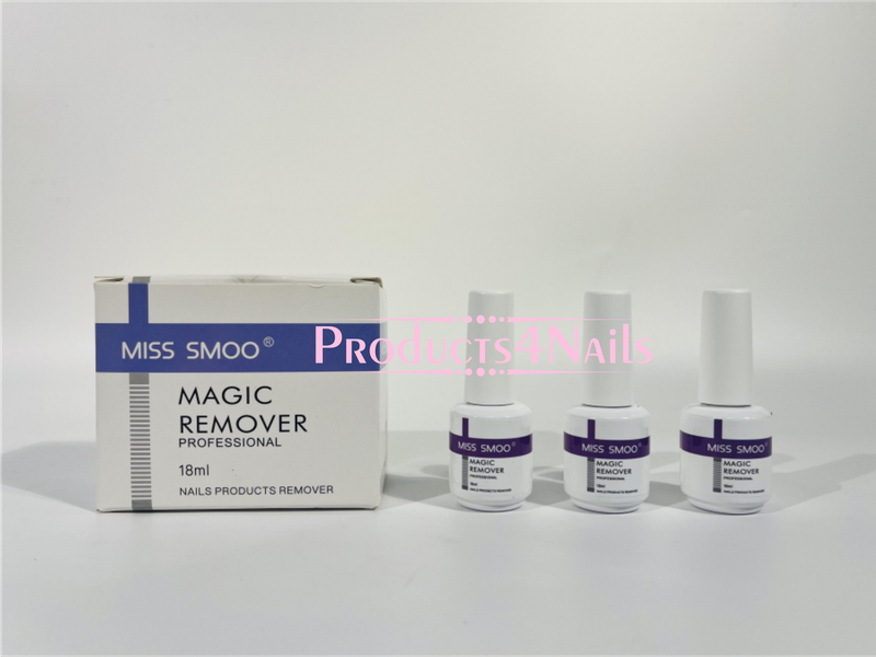 Miss Smoo Magic Remover for Nail Gel - Professional 18ml