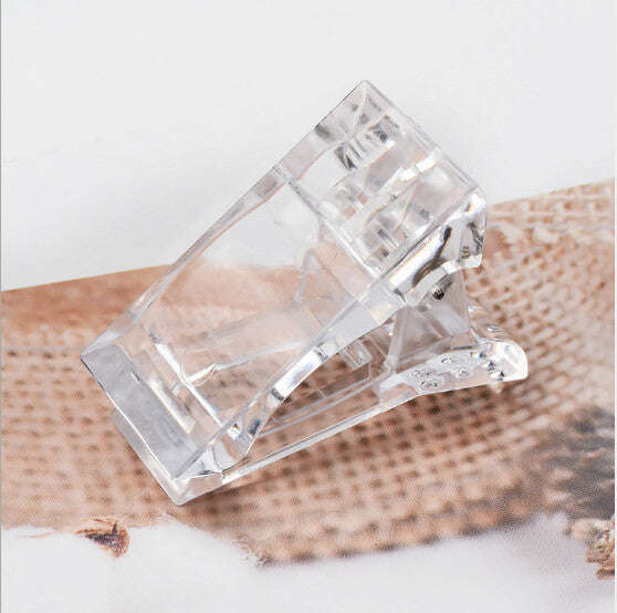 Nail Clear Clip for Poly Gel