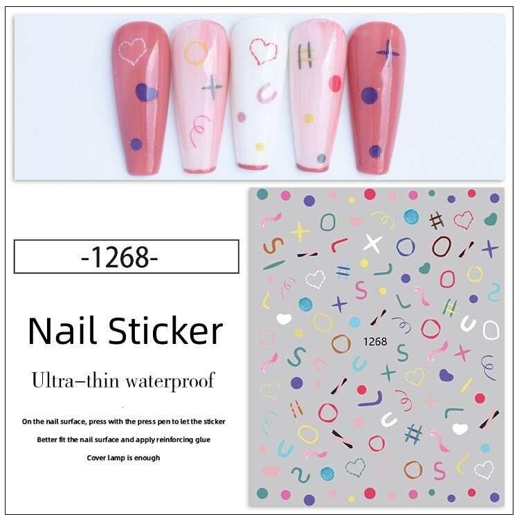 Nail Sticker - JO1268