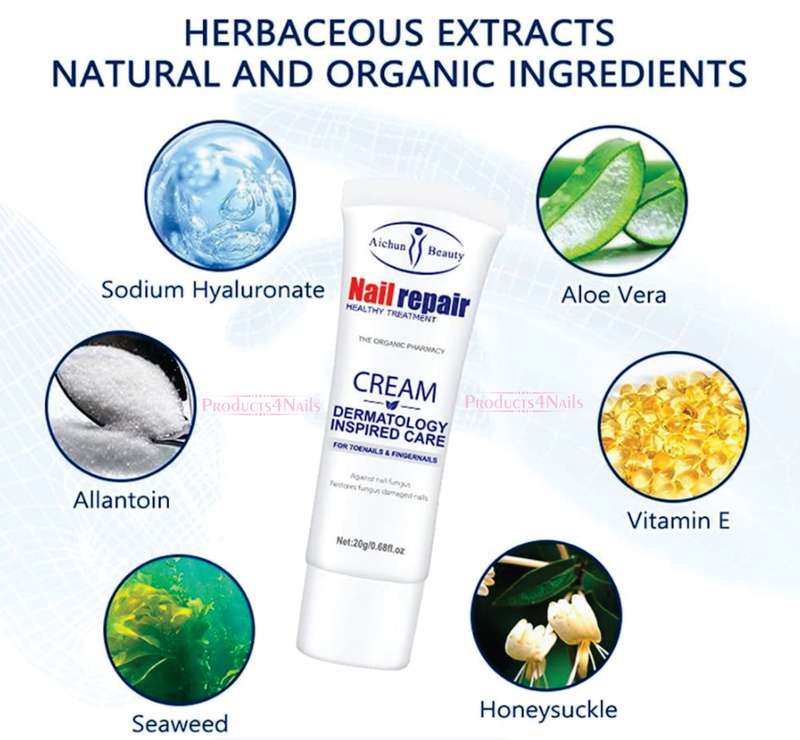 Nail Repair Cream Restores Fungus Infection Damaged Nails -  Aichun Beauty for Effective Toenail ...
