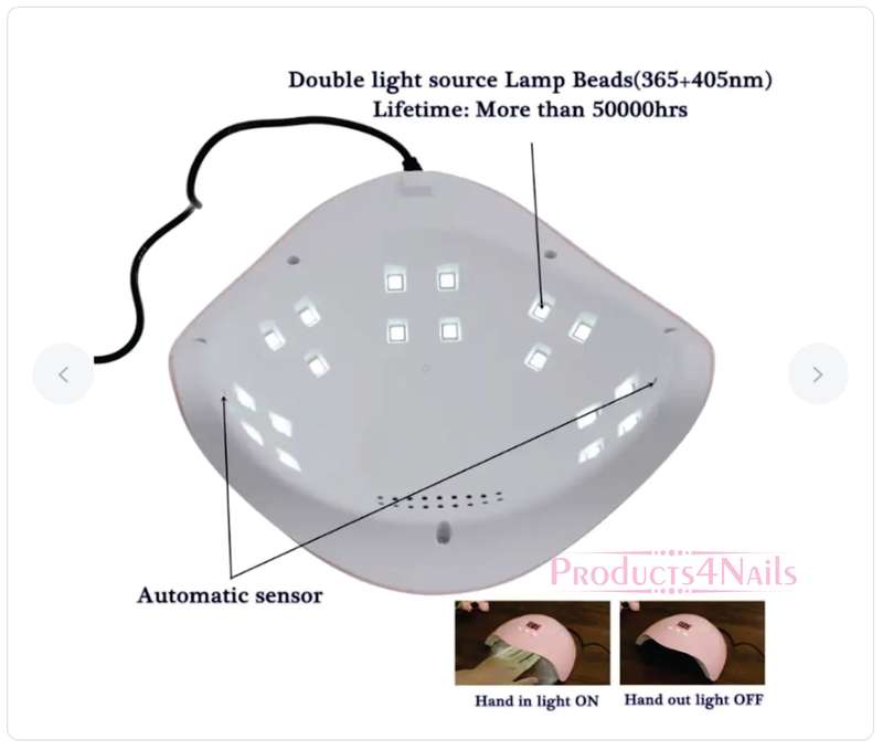 SUN X3 UV Nail Curing Lamp 54W